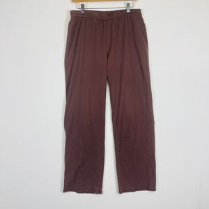 Peruvian Connection Desert Taupe Pull On Leggings Pants Womens Medium Tiny Hole‎